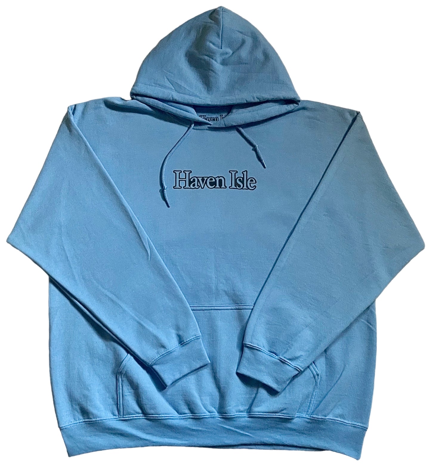 Classic Logo Hoodie - Carolina Blue/Black