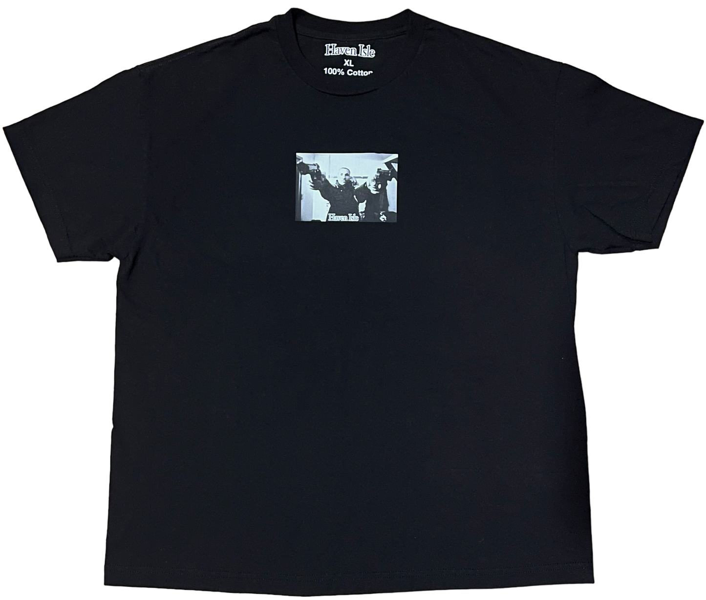 Frank Heavyweight T-Shirt - Black/White