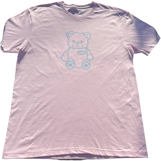 Oso Bear T-Shirt - Light Pink/Powder Blue