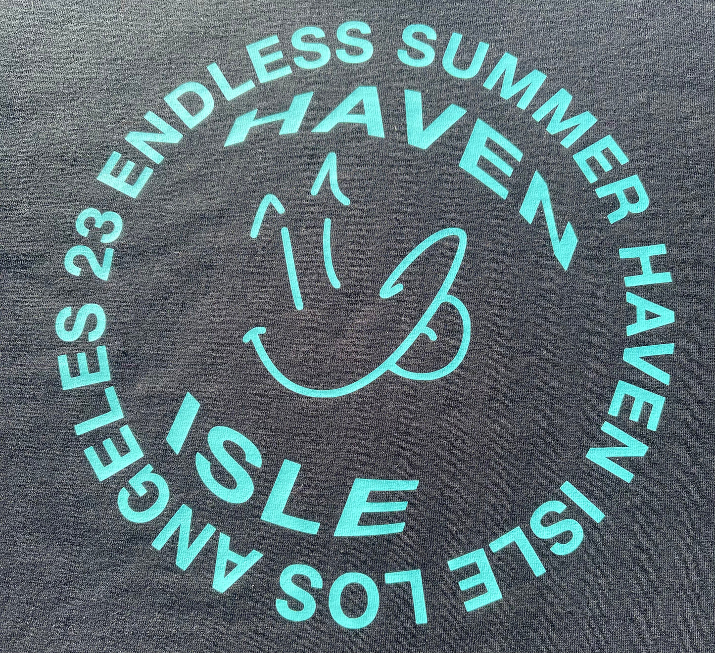 Endless Summer 23’ T-Shirt - Black/Aqua